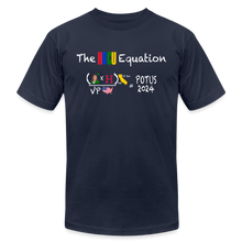 Load image into Gallery viewer, Kamala For POTUS 2024 Equation Unisex T-Shirt - navy
