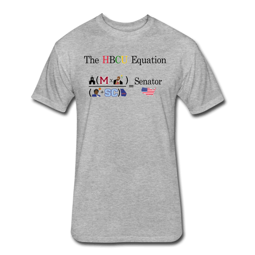 Grey Short Sleeve T-Shirt (Unisex) w/ Equation #2 - heather gray