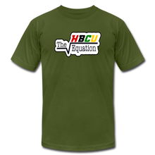 Load image into Gallery viewer, The HBCU Equation Tee - olive
