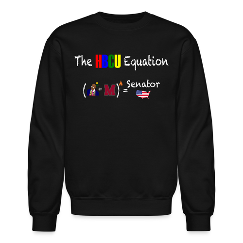 Senator Warnock Equation - Sweatshirt (Unisex) - black